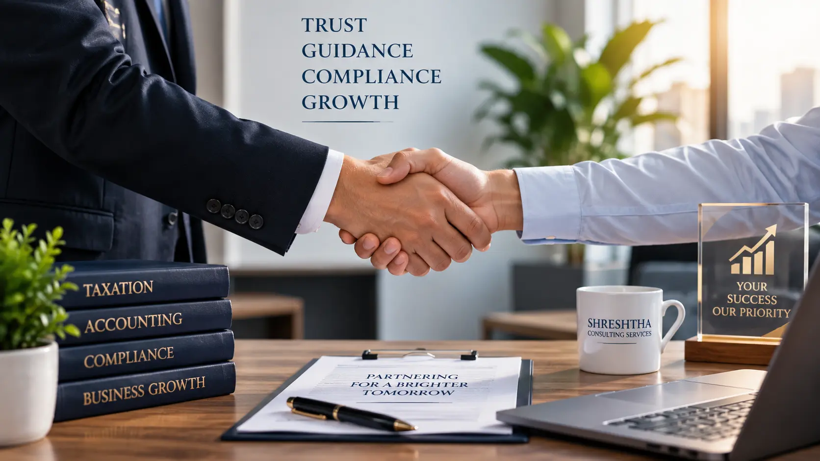 Professional business partnership and trust